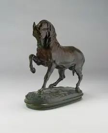Cheval Turk, 1850/1900. Creator: Antoine-Louis Barye