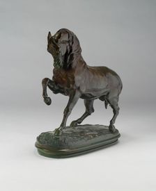 Cheval Turk, 1850/1900. Creator: Antoine-Louis Barye