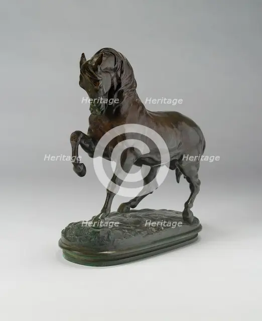 Cheval Turk, 1850/1900. Creator: Antoine-Louis Barye.