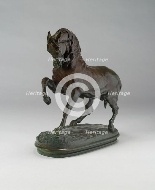 Cheval Turk, 1850/1900. Creator: Antoine-Louis Barye.