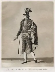 "Chevalier de l'Ordre des Seraphins en petit habit", 1780s. Creator: Johan Abraham Aleander
