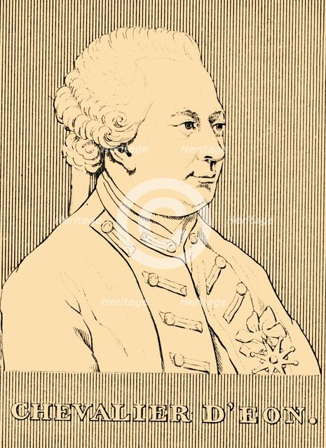 'Chevalier D'Eon', (1728-1810), 1830. Creator: Unknown.