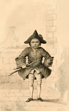 Chevalier Desseasau, Remarkable for his Vanity 1821. Creator: Robert Cooper