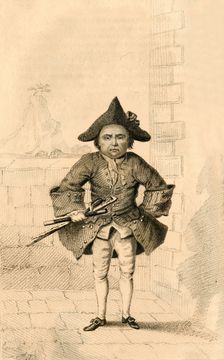 Chevalier Desseasau, Remarkable for his Vanity 1821. Creator: Robert Cooper