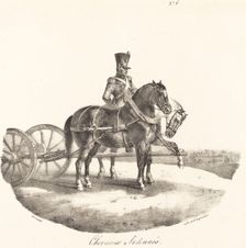 Cheveaux des Ardennes, 1822. Creator: Theodore Gericault