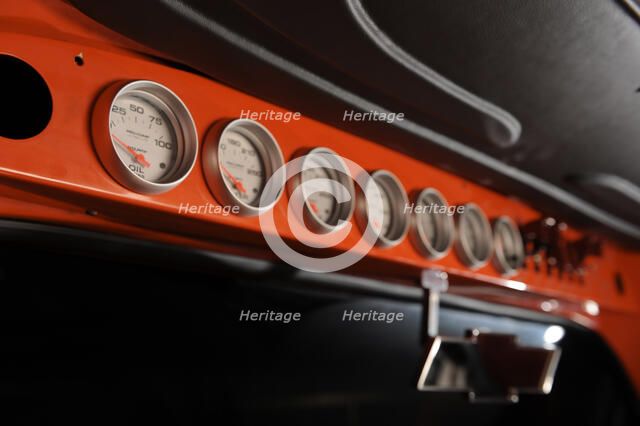 Chevrolet Model 3A Truck 1957. Artist: Simon Clay.