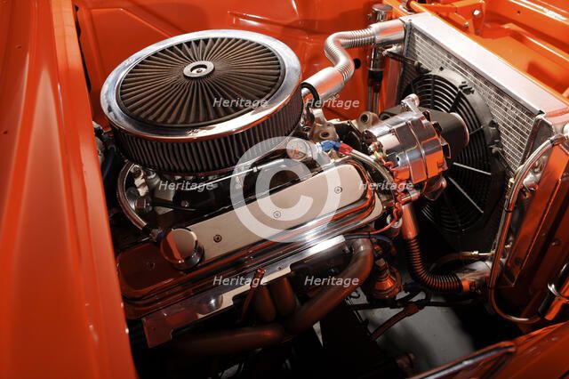 Chevrolet Model 3A Truck 1957. Artist: Simon Clay.