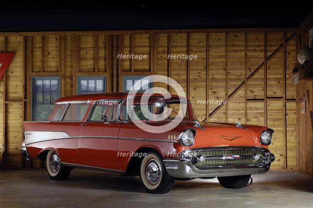 Chevrolet Nomad 1957. Artist: Simon Clay.