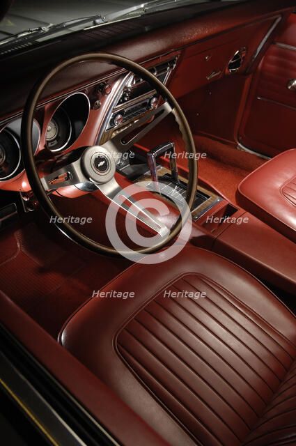 Chevrolet Camaro 327 rally sport Convertible 1968. Artist: Simon Clay.