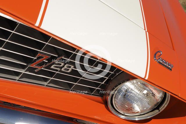 Chevrolet Camaro Z28 1969. Artist: Simon Clay.