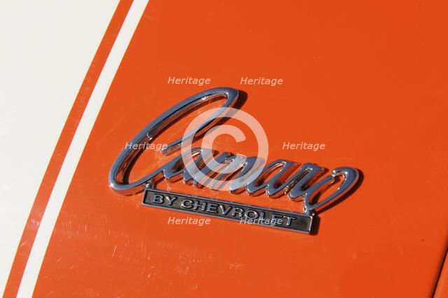 Chevrolet Camaro Z28 1969. Artist: Simon Clay.