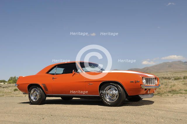 Chevrolet Camaro Z28 1969. Artist: Simon Clay.