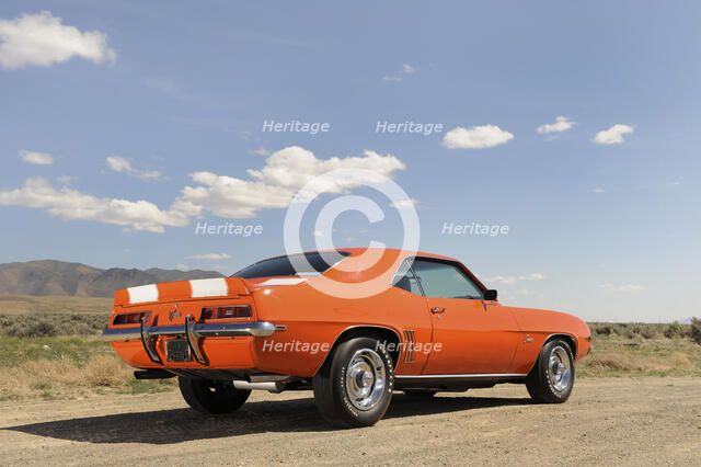 Chevrolet Camaro Z28 1969. Artist: Simon Clay.