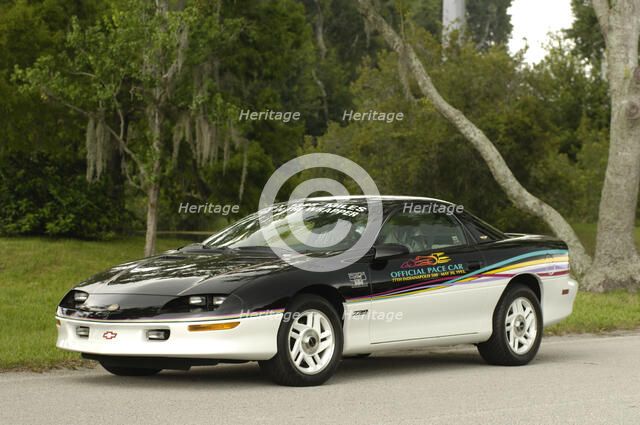 Chevrolet Camaro Indie pace car 1993. Artist: Simon Clay.