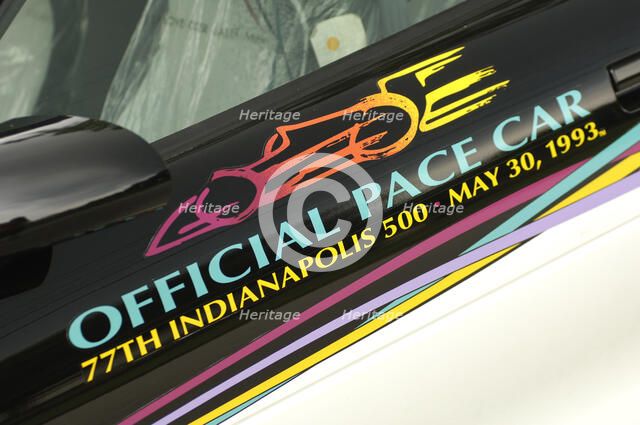 Chevrolet Camaro Indie pace car 1993. Artist: Simon Clay.