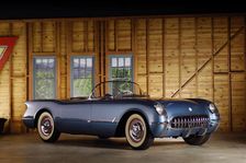 Chevrolet Corvette 1954 . Artist: Simon Clay