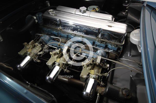 Chevrolet Corvette 1954 . Artist: Simon Clay.