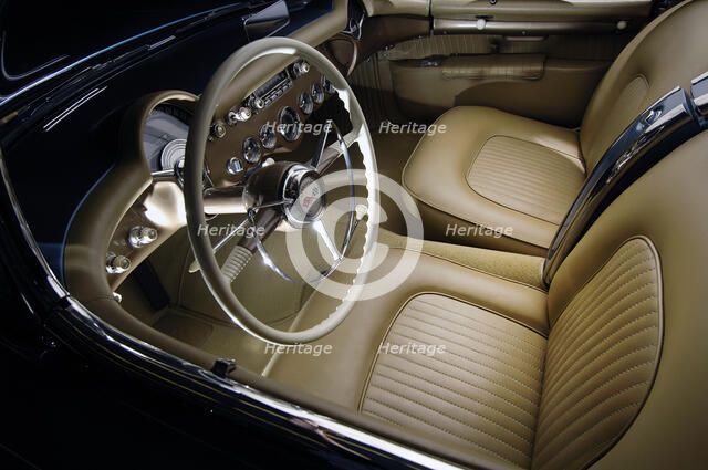 Chevrolet Corvette 1954 . Artist: Simon Clay.