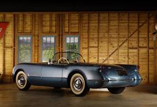 Chevrolet Corvette 1954 . Artist: Simon Clay