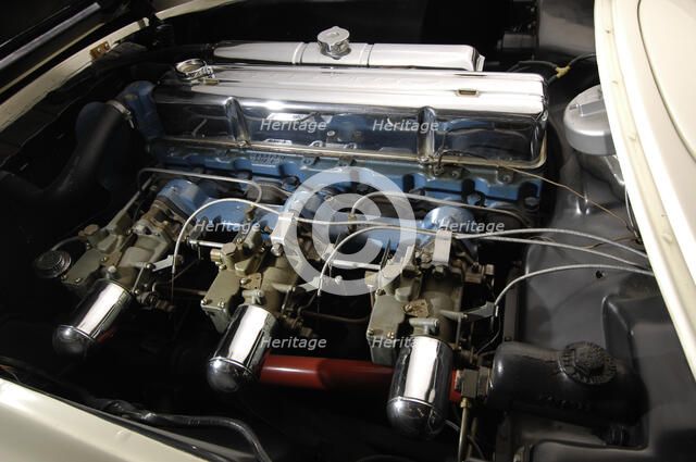 Chevrolet Corvette 1954 . Artist: Simon Clay.