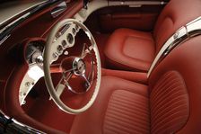 Chevrolet Corvette 1954 . Artist: Simon Clay