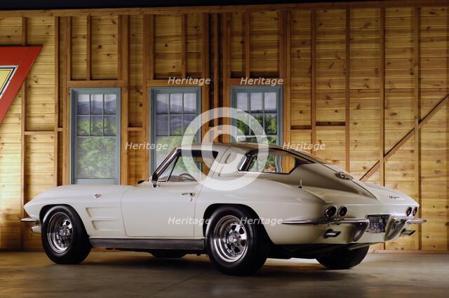 Chevrolet Corvette Stingray 1963. Artist: Simon Clay.