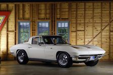 Chevrolet Corvette Stingray 1963. Artist: Simon Clay