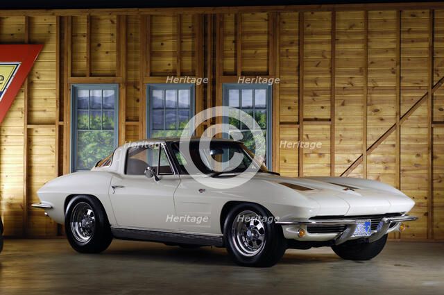 Chevrolet Corvette Stingray 1963. Artist: Simon Clay.