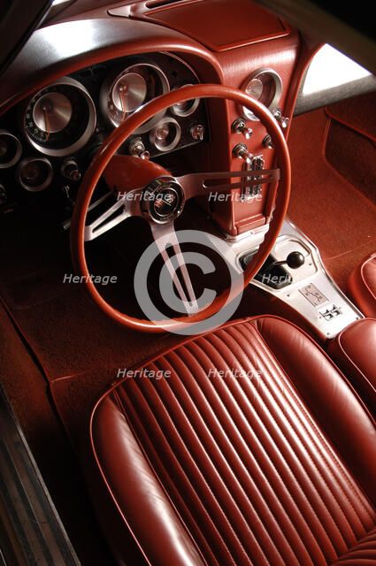 Chevrolet Corvette Stingray 1963. Artist: Simon Clay.