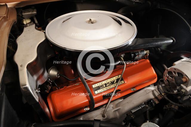 Chevrolet Corvette Stingray convertible 1964. Artist: Simon Clay.