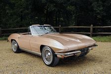 Chevrolet Corvette Stingray convertible 1964. Artist: Simon Clay