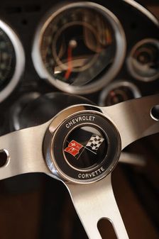 Chevrolet Corvette Stingray convertible 1964. Artist: Simon Clay