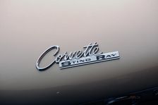 Chevrolet Corvette Stingray convertible 1964. Artist: Simon Clay