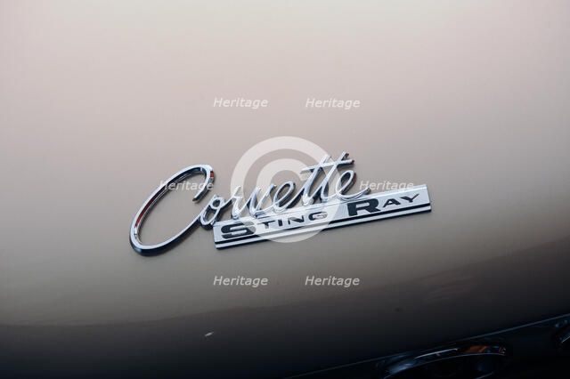 Chevrolet Corvette Stingray convertible 1964. Artist: Simon Clay.