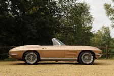 Chevrolet Corvette Stingray convertible 1964. Artist: Simon Clay