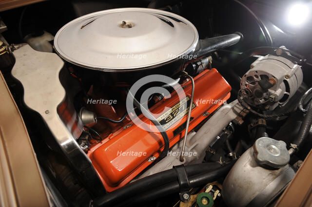 Chevrolet Corvette Stingray convertible 1964. Artist: Simon Clay.