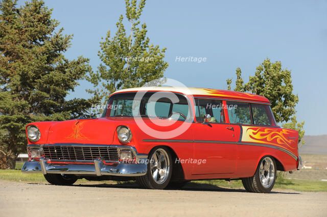 Chevrolet Handyman custom 1956. Artist: Simon Clay.