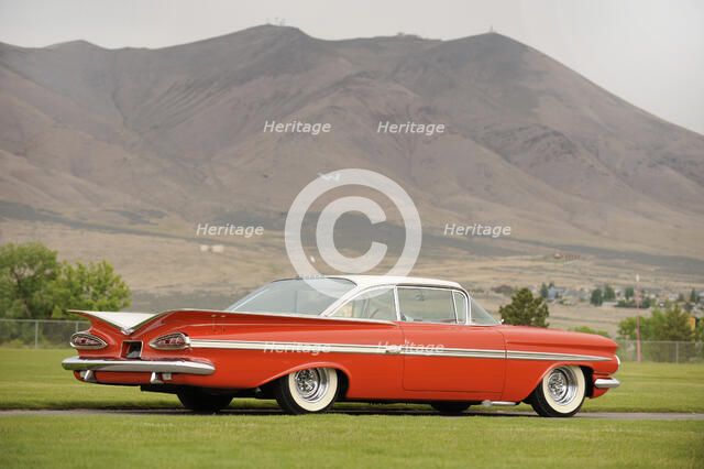 Chevrolet Impala Bubble top 1959. Artist: Simon Clay.