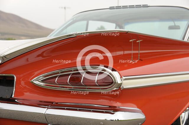 Chevrolet Impala Bubble top 1959. Artist: Simon Clay.