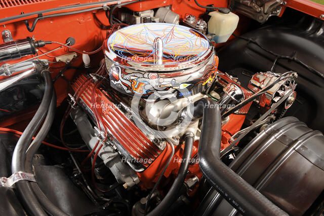 Chevrolet Impala Bubble top 1959. Artist: Simon Clay.