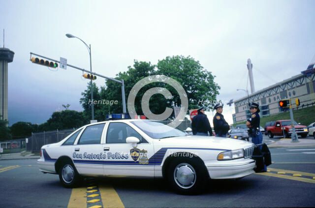 Chevrolet Police Car of San Antonio, Texas 1994. Artist: Unknown.