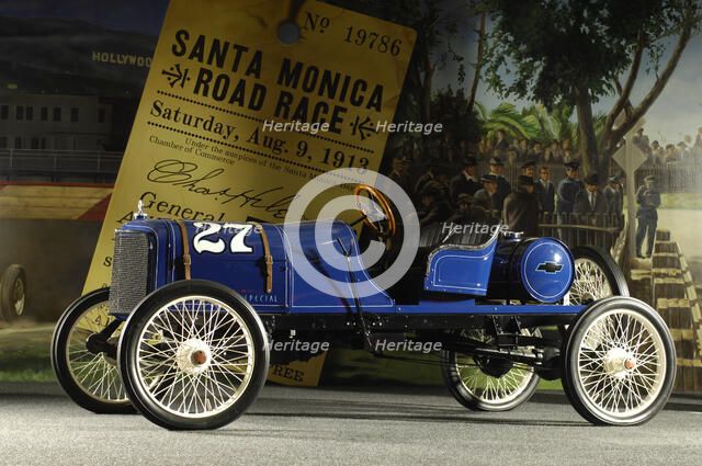 Chevrolet race special 1913. Artist: Simon Clay.