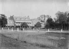 Chevy Chase Club - Tennis Tournament, 1913. Creator: Harris & Ewing