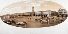 Cheyne Walk, Chelsea, London, c1846. Artist: Anon
