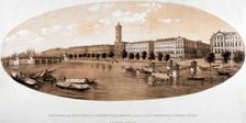Cheyne Walk, Chelsea, London, c1846. Artist: Anon