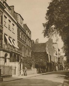 Cheyne Walk, A Demure Road Looking Over The River, Is Rich In Memories c1935. Creator: Unknown