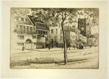 Cheyne Walk, n.d. Creator: Walter Richard Sickert