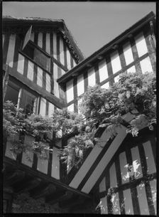 Cheyney Court, Dome Alley, The Close, Winchester, Hampshire, 1947. Creator: Margaret F Harker