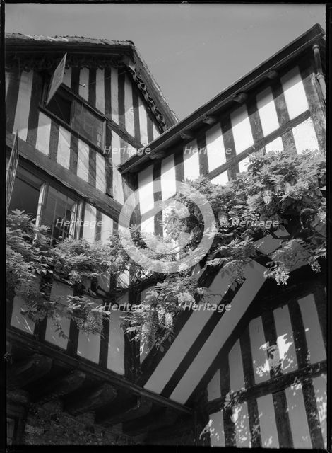 Cheyney Court, Dome Alley, The Close, Winchester, Hampshire, 1947. Creator: Margaret F Harker.