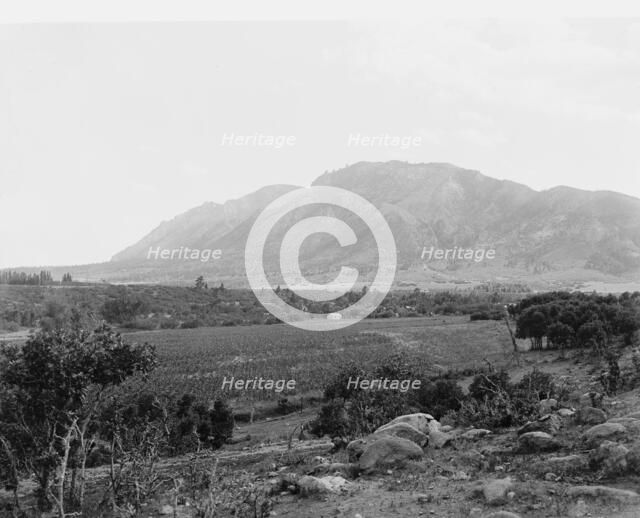 Cheyenne Mountain near Colorado Springs, between 1900 and 1906. Creator: William H. Jackson.